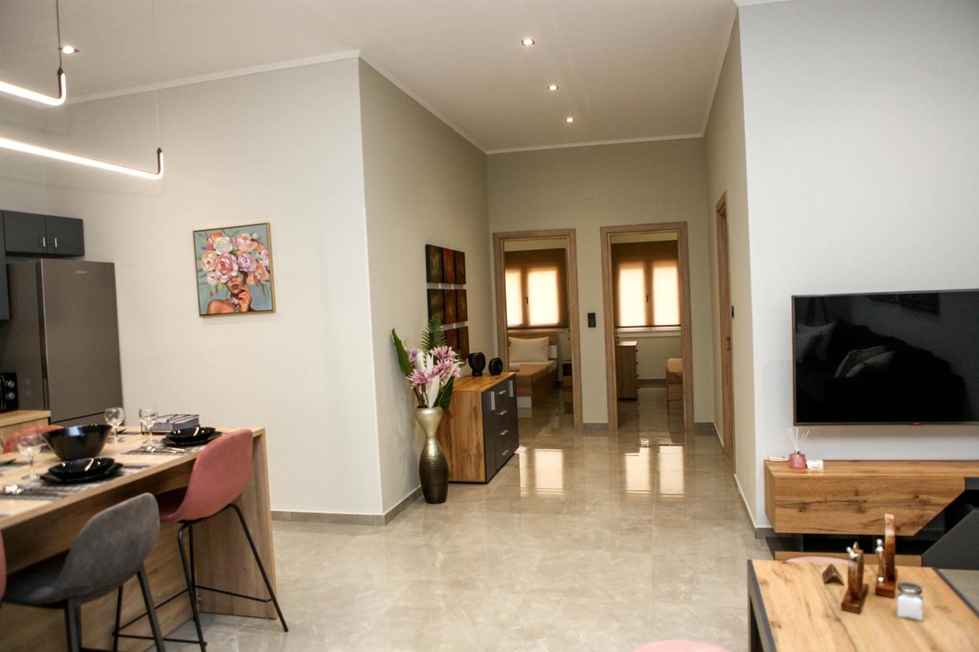 Golden Living Apartment Chrysoupolis Esterno foto