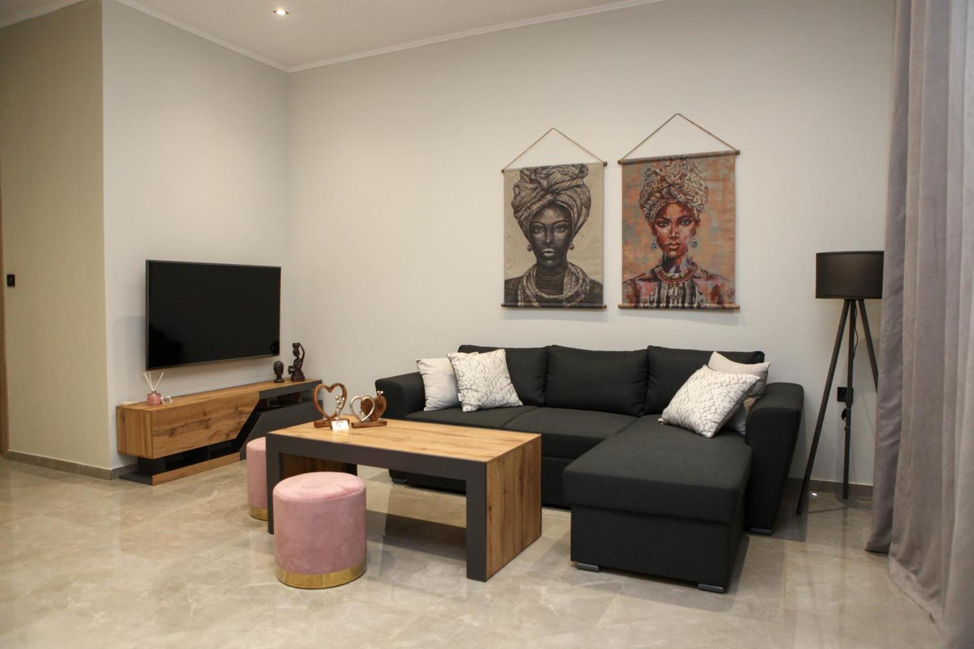 Golden Living Apartment Chrysoupolis Esterno foto
