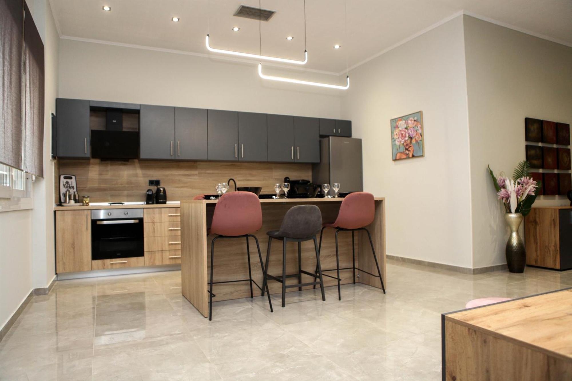 Golden Living Apartment Chrysoupolis Esterno foto